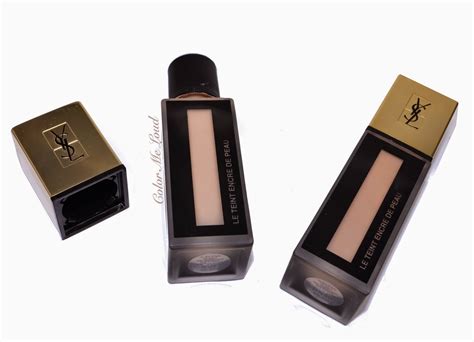 yves saint laurent fusion ink foundation swatches